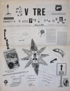 FLUXUS maciuNAS V TRE FLUXUS laudatio ScriPTa pro GEoRge.  Fluxus newspaper No. 10. May 2