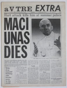 a V TRE EXTRA . Fluxus newspaper No. 11. March 24