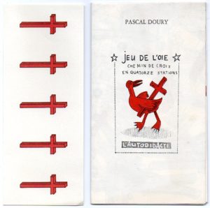 JEU DE L’OIE. CHEMIN DE CROIX EN 14 STATIONS.
