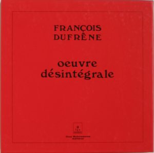 OEuvre Désintégrale 1