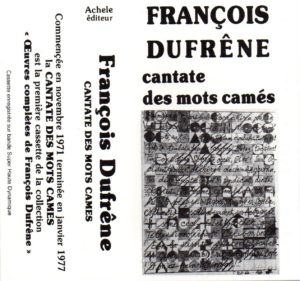 La cantate des mots camés