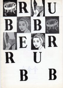 Rubber. A monthly bulletin of Rubbersstamps works. Vol. 1 number 7