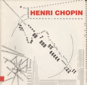 Henri Chopin. Revue OU