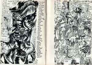 Bruno Richard. 1 dessin par jour. Mars 93. Nazie maladi
