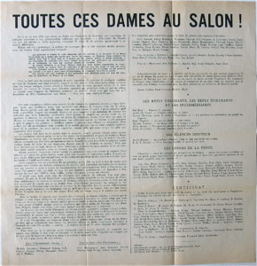 Toutes ces dames au salon