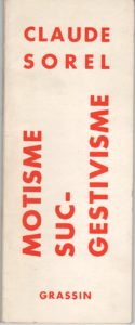 Motisme suc-gestivisme. Poésie mobile.