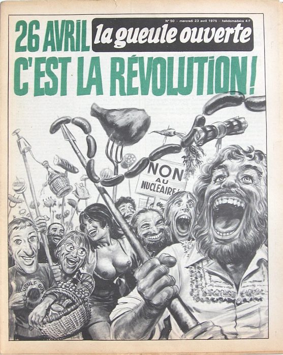 La Gueule ouverte. N° 1 [Nov. 1972] au N° 314 [Mai 1980]. Collection complète.