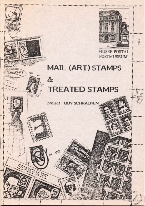MAIL (ART) STAMPS & TREATED STAMPS.